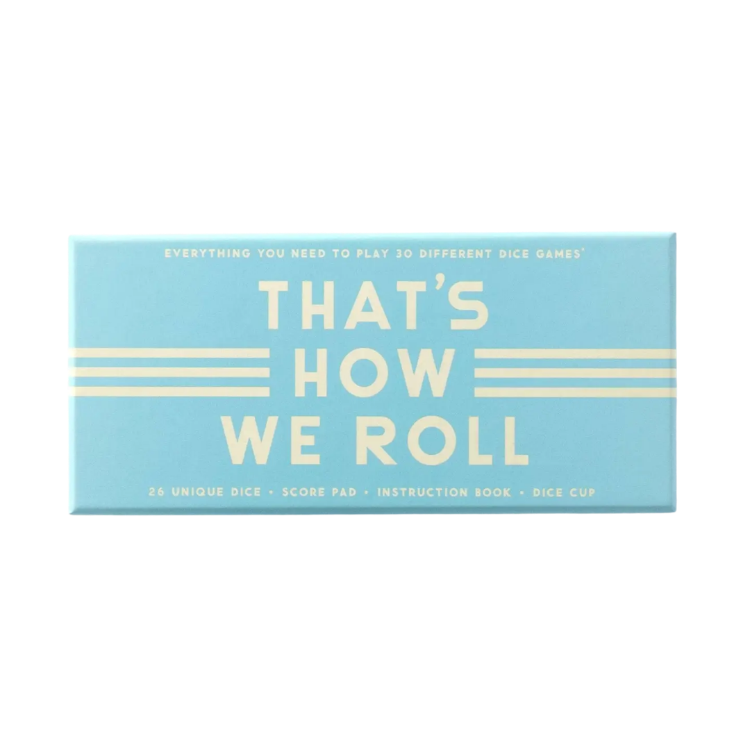 That's How We Roll Dice Game Set