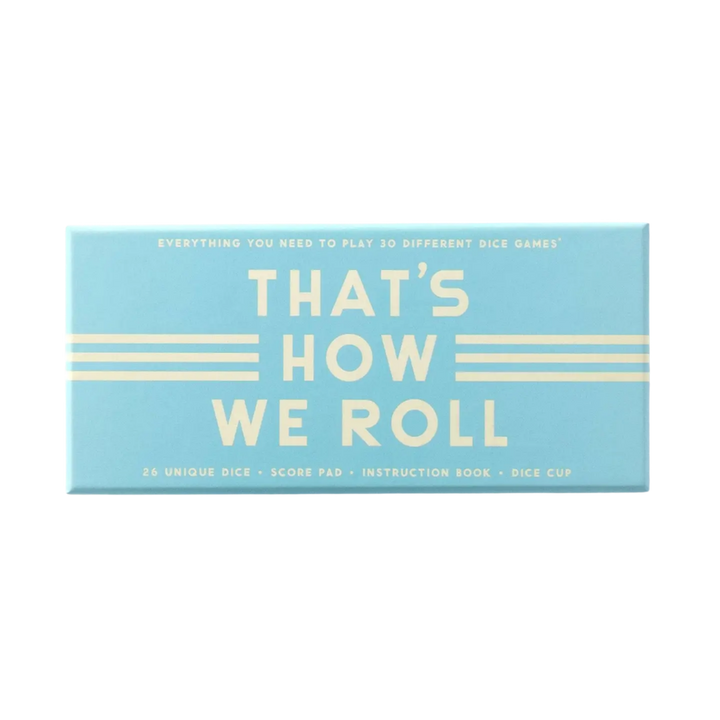 That's How We Roll Dice Game Set