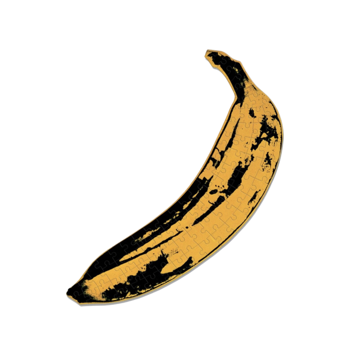 Andy Warhol Banana 100 Piece Mini Shaped Jigsaw Puzzle