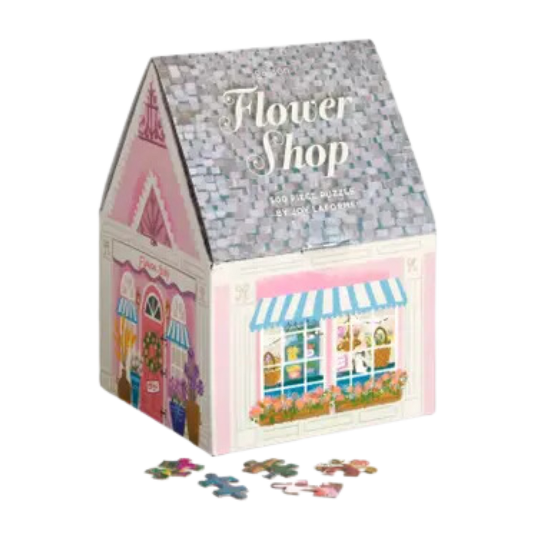 Joy Laforme Flower Shop 500 Piece House Puzzle