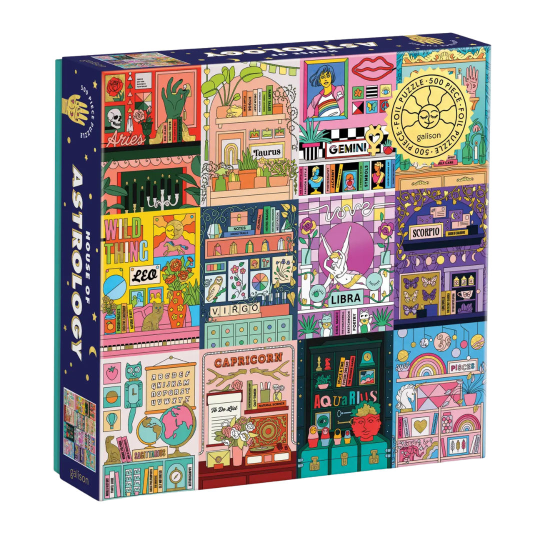 House of Astrology 500 Piece Foil Puzzle