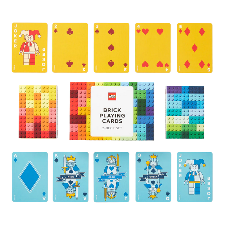 Lego Brick Playing Cards