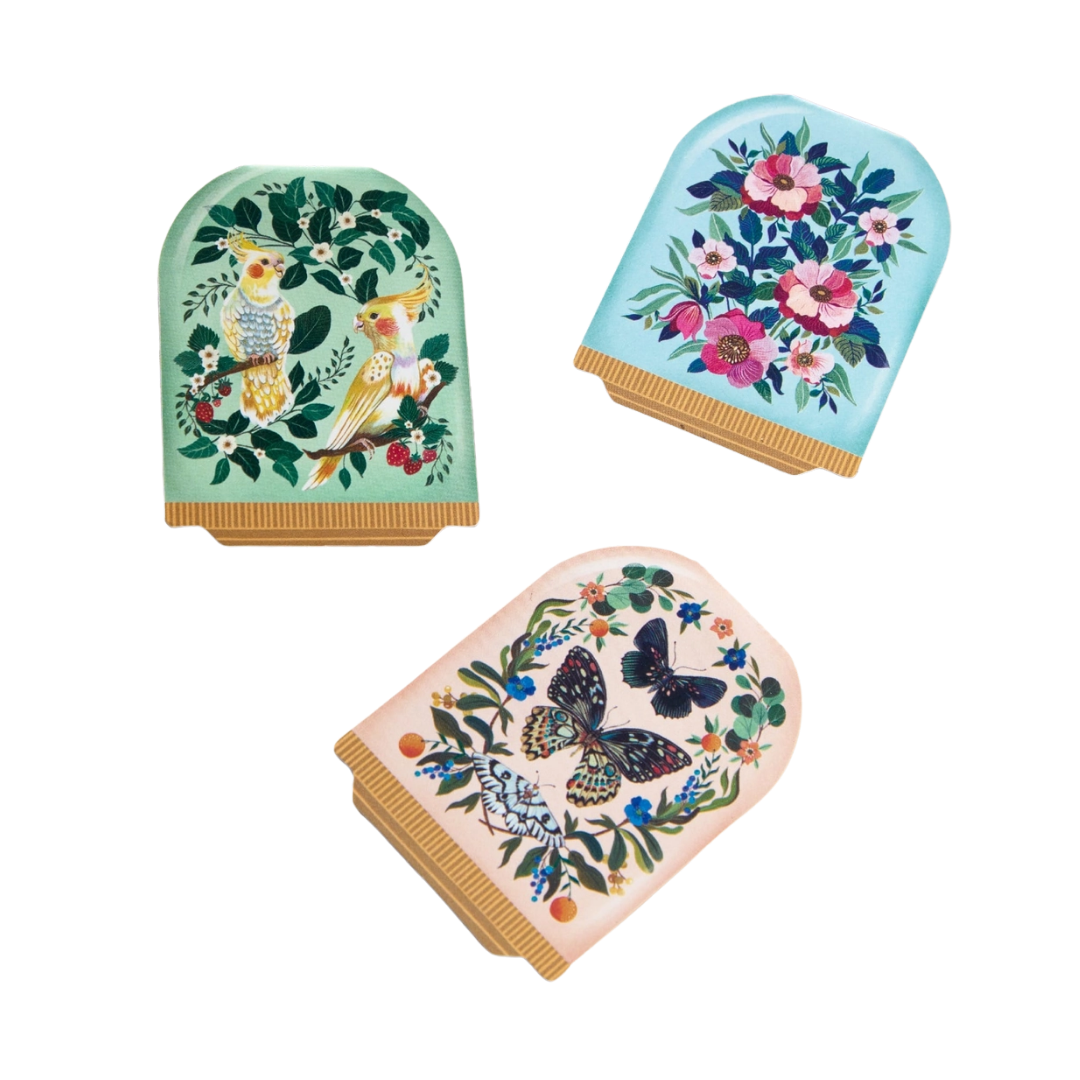 Blooming Terrariums Magnetic Bookmarks (3ct)