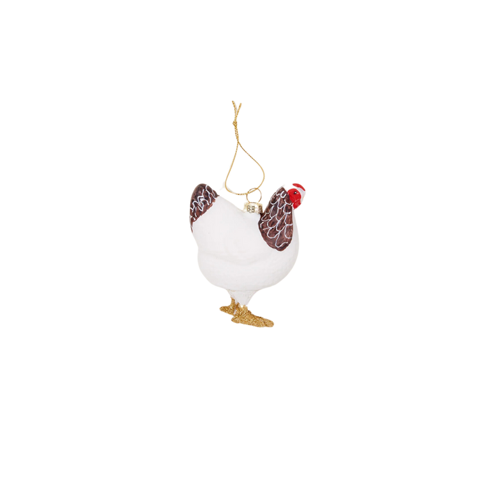 Farmhouse Hen Ornament