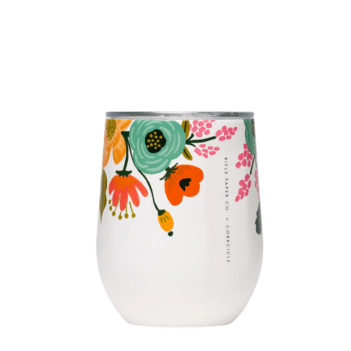 12oz Corkcicle x Rifle Paper Co Lively Floral Stemless Tumbler