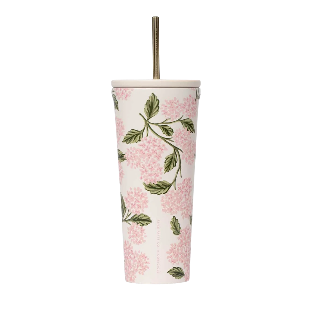 Pink Hydrangeas Cold Cup (24oz)
