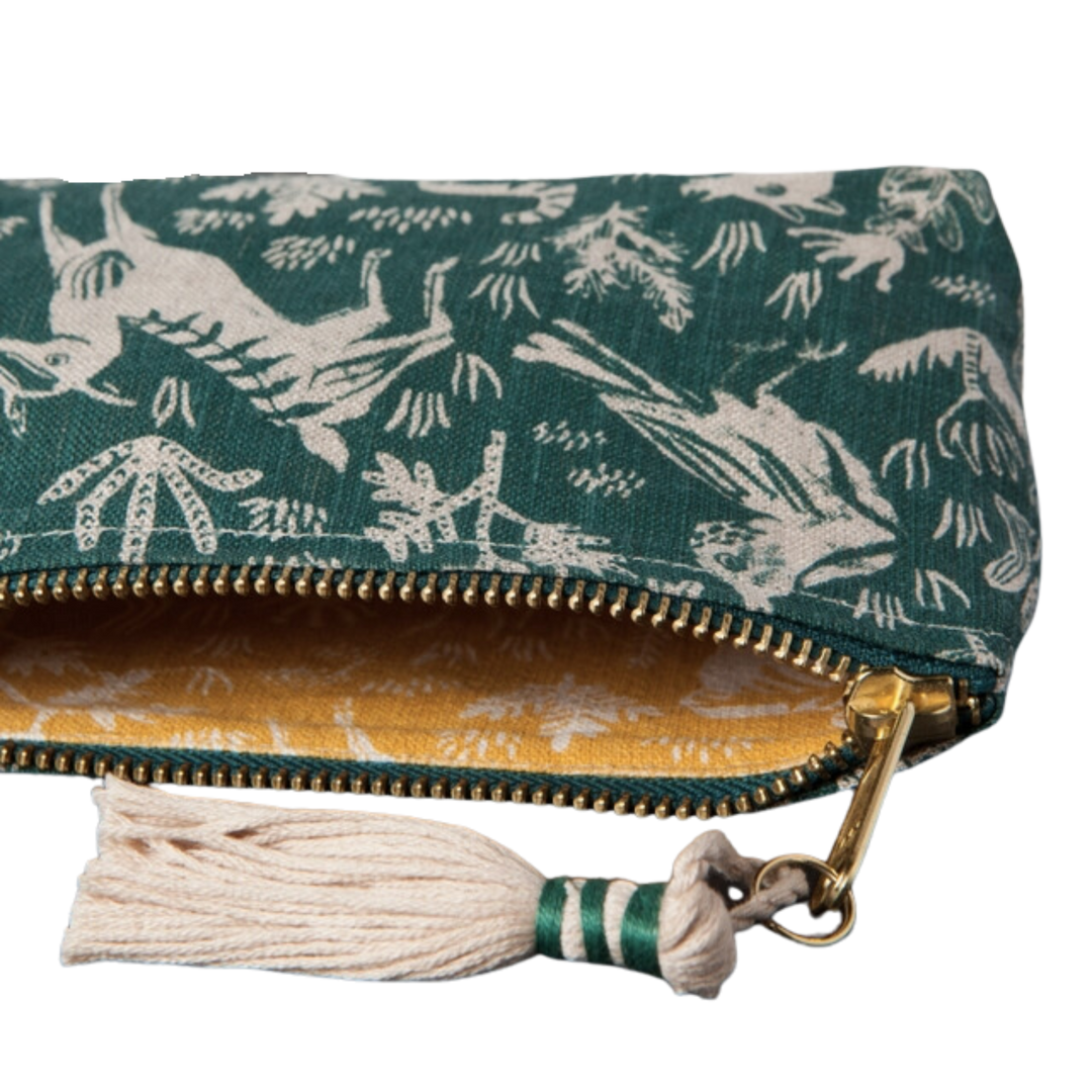 Boundless Cotton Cosmetic Pencil Bag