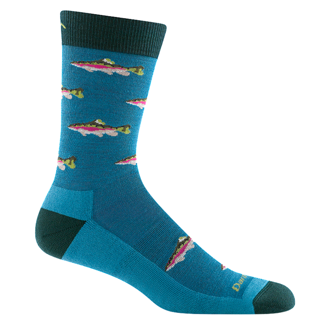 Men's Spey Fly Crew Lightweight Lifestyle Sock