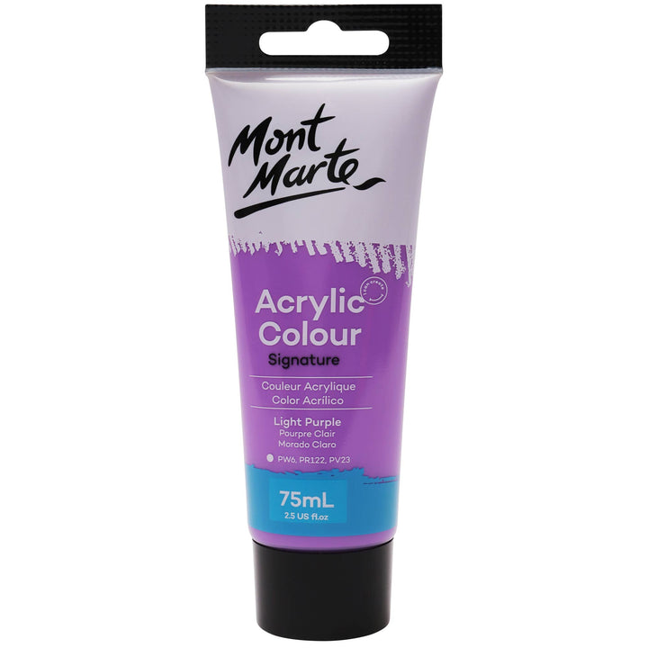 Acrylic Color Paint Signature 75ml (2.54oz): Light Purple