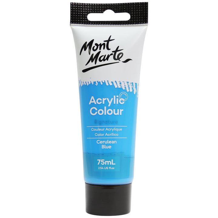 Acrylic Color Paint Signature 75ml (2.54oz): Cerulean Blue