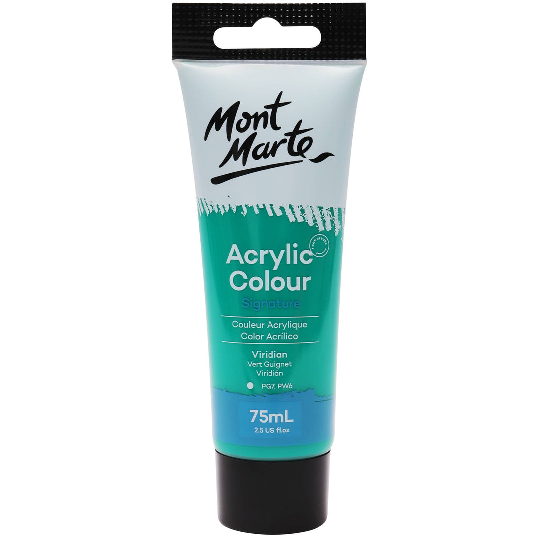 Acrylic Color Paint Signature 75ml (2.54oz): Monastral Green