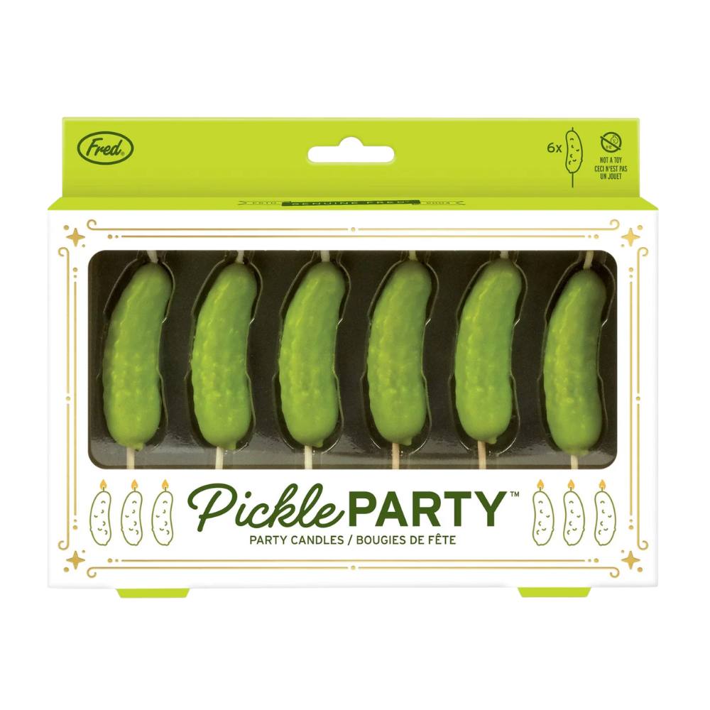 Pickle Party Candles (6ct)