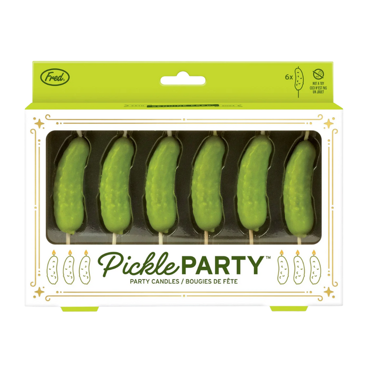 Pickle Party Candles (6ct)