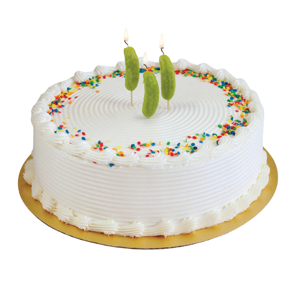 Pickle Party Candles (6ct)