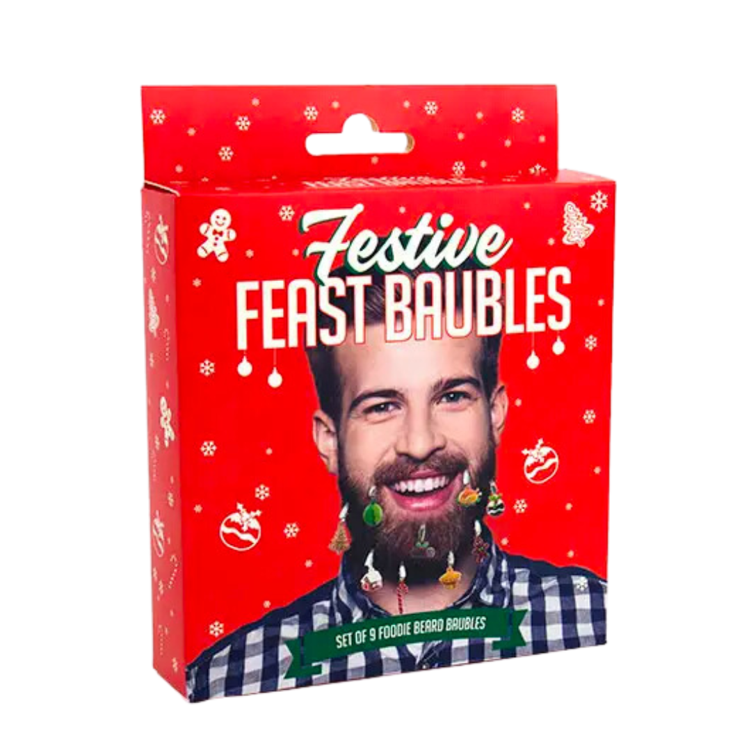 Festive Feast Baubles - Christmas Beard Ornaments