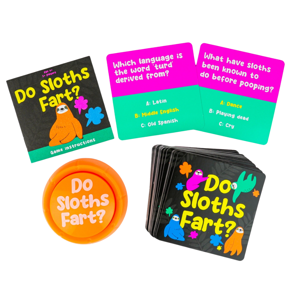 Do Sloths Fart? Guessing Game