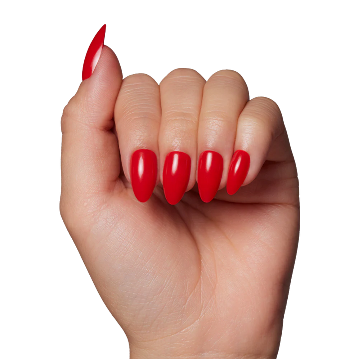 Fiery Red Press-On Nails