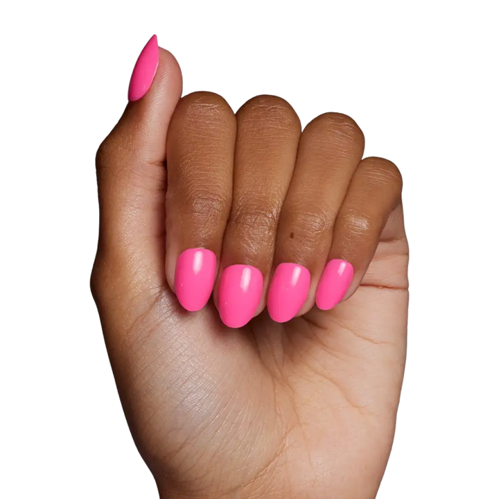 Hot Pink Press-On Nails