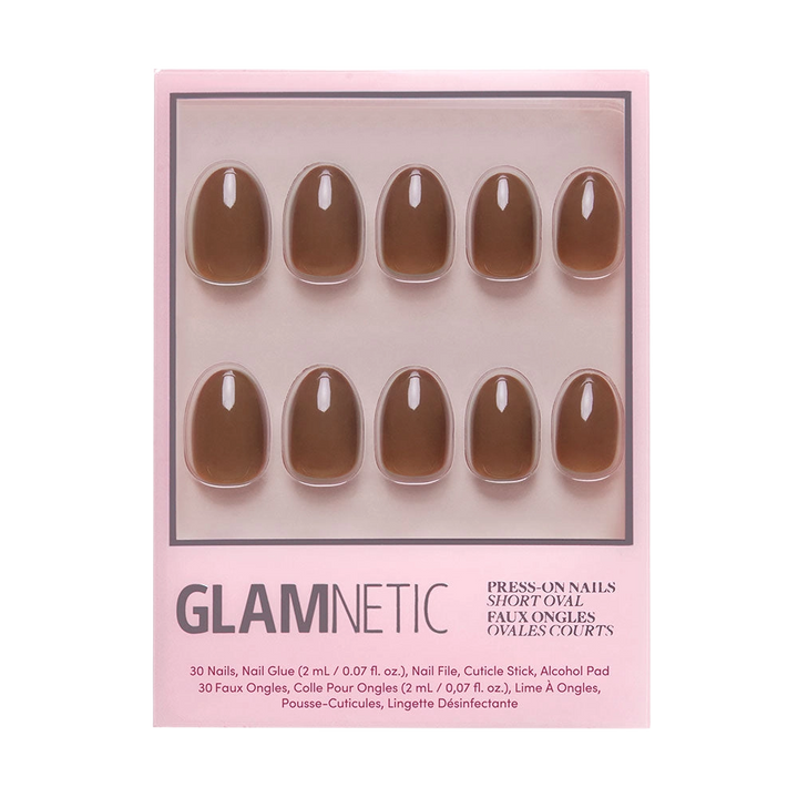 Chocolate Brown Press-On Nails