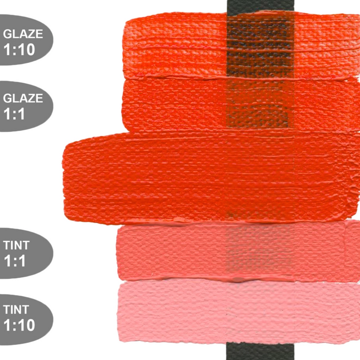 Heavy Body Acrylic 2oz Pyrrole Red Light