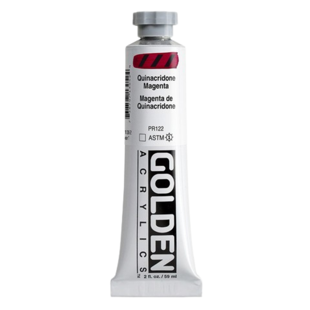 Heavy Body Acrylic 2oz Quinacridone Magenta