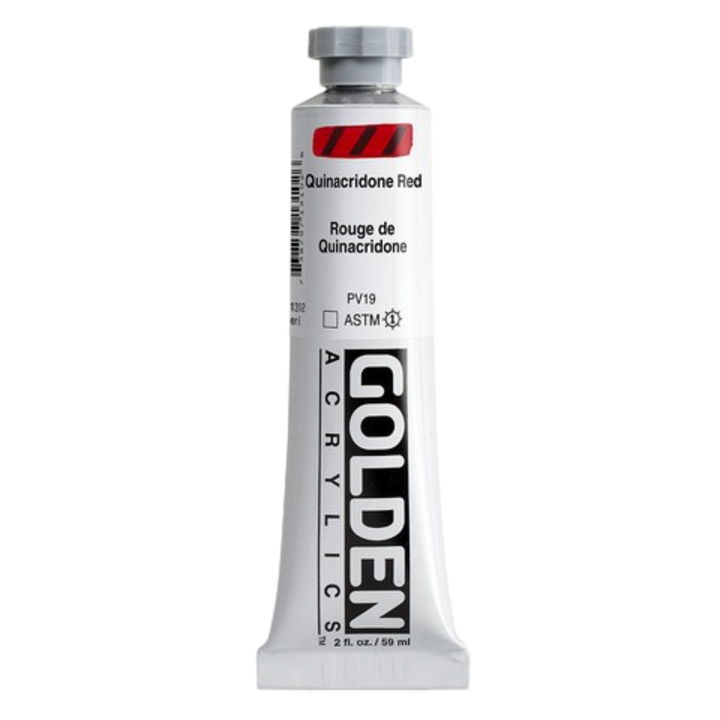 Heavy Body Acrylic 2oz Quinacridone Red