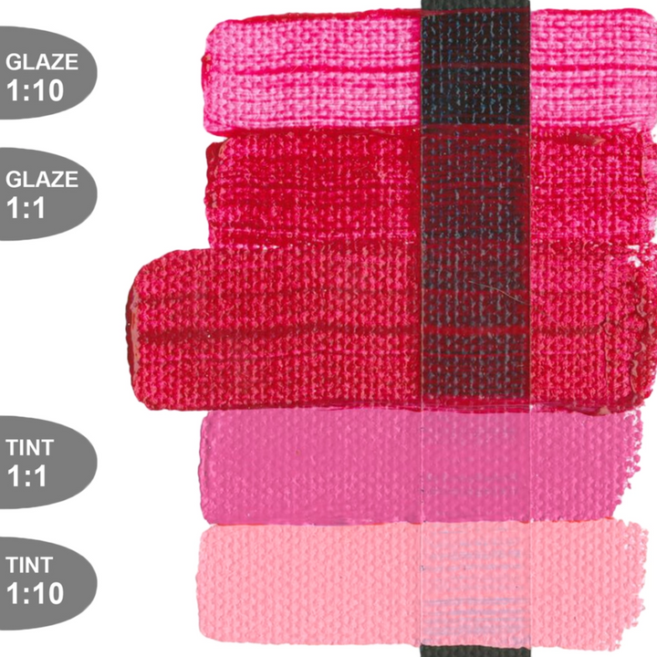Heavy Body Acrylic 2oz Quinacridone Red