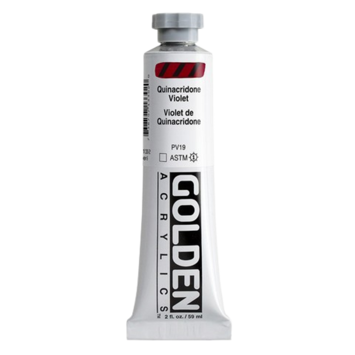 Heavy Body Acrylic 2oz Quinacridone Violet