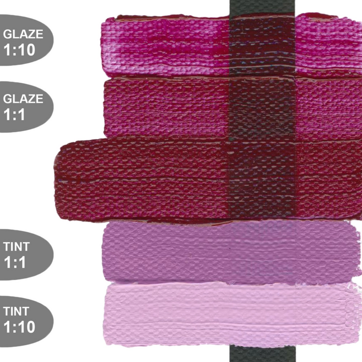 Heavy Body Acrylic 2oz Quinacridone Violet