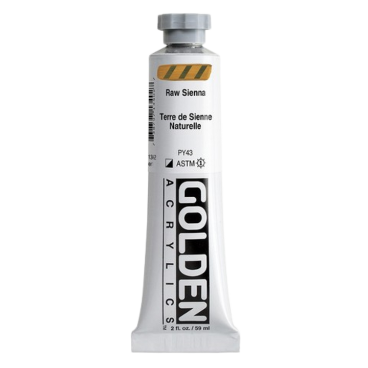 Heavy Body Acrylic 2oz Raw Sienna
