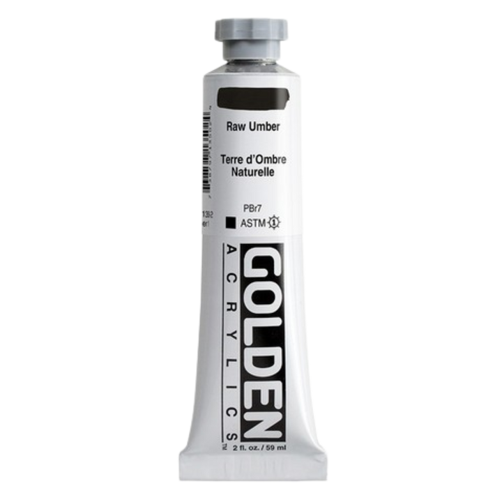 Heavy Body Acrylic 2oz Raw Umber