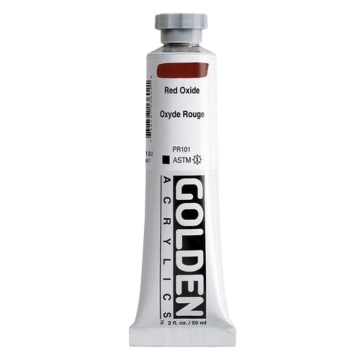 Heavy Body Acrylic 2oz Red Oxide