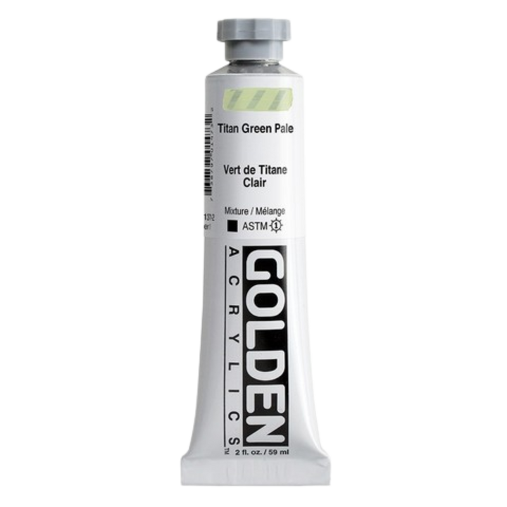 Heavy Body Acrylic 2oz Titan Green Pale