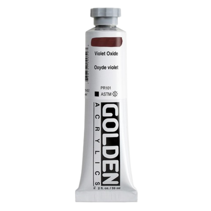 Heavy Body Acrylic 2oz Violet Oxide