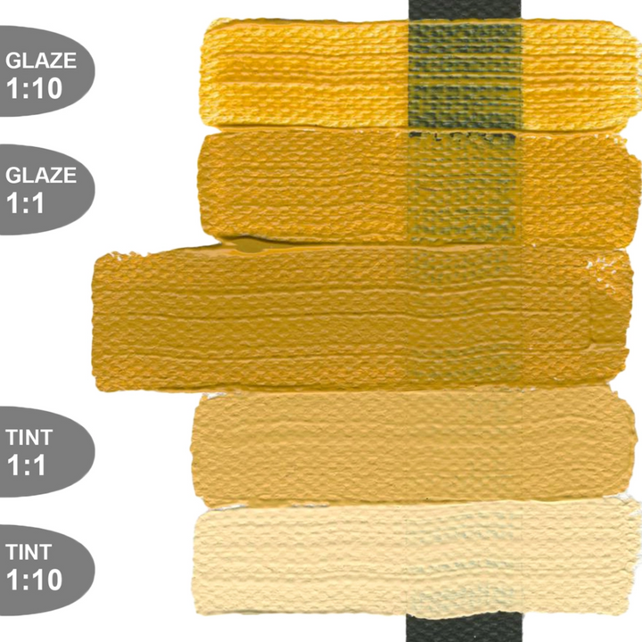 Heavy Body Acrylic 2oz Yellow Oxide