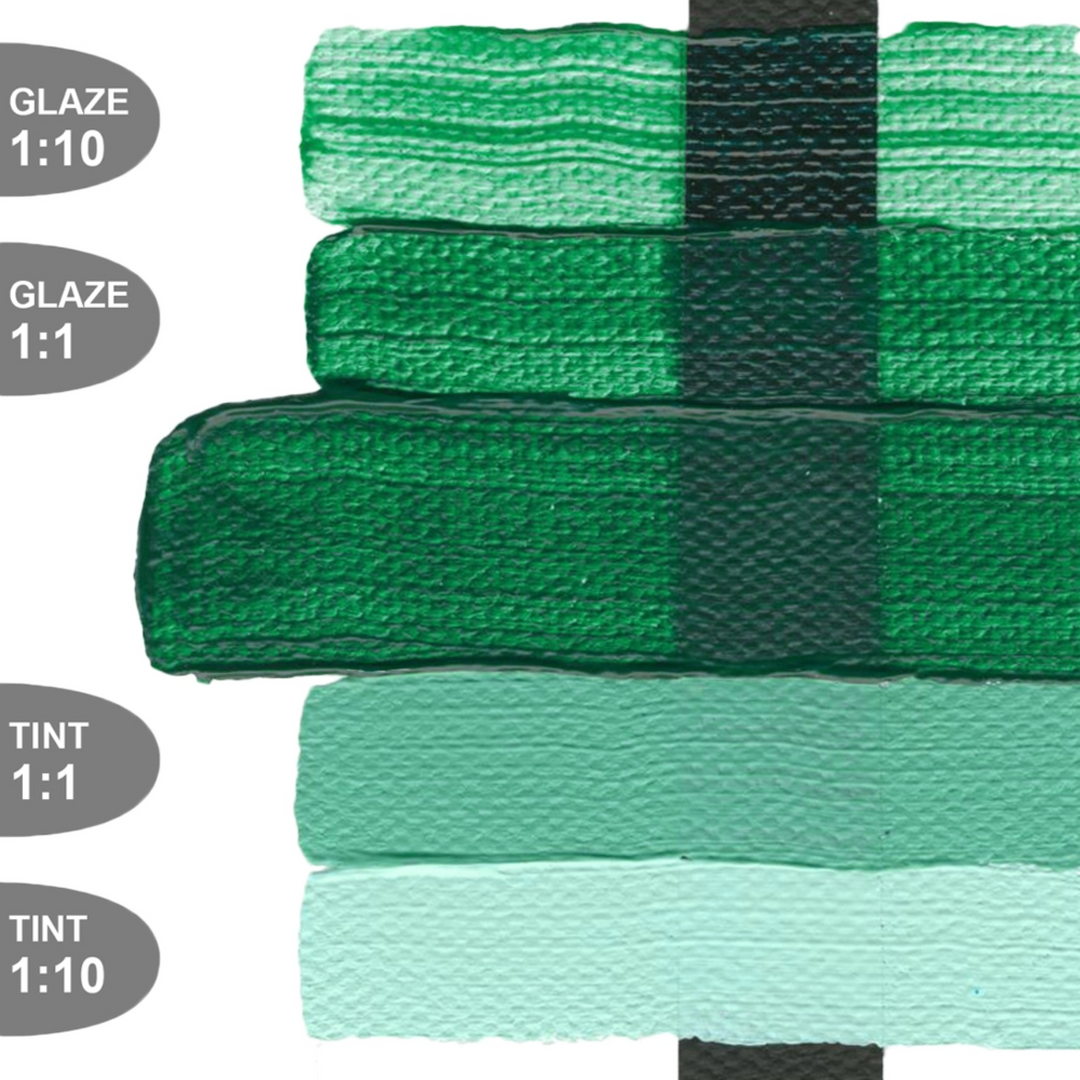 Heavy Body Acrylic 2oz Viridian Green Hue