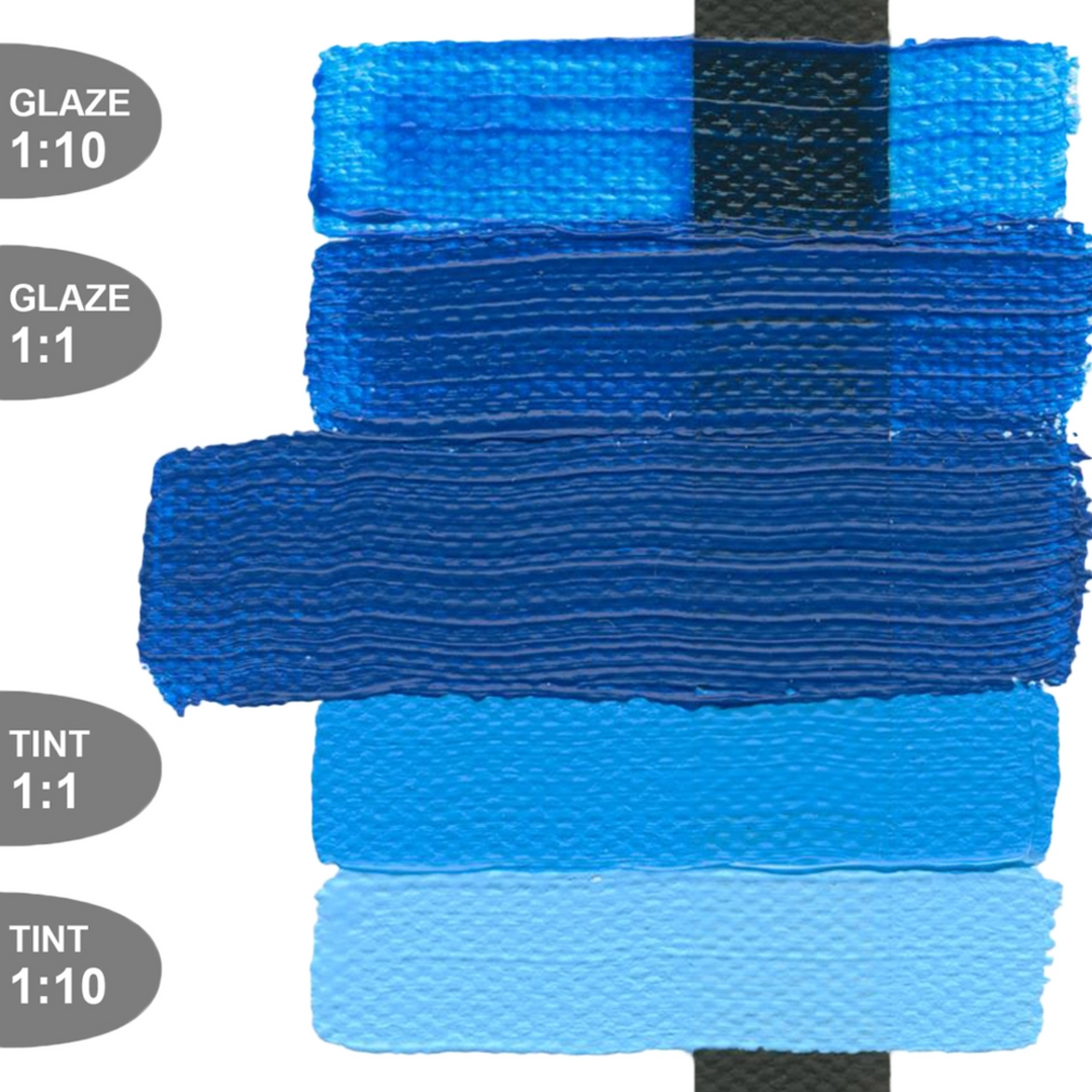 Heavy Body Acrylic 2oz Primary Cyan