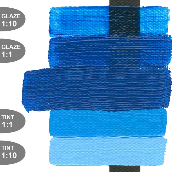 Heavy Body Acrylic 2oz Primary Cyan