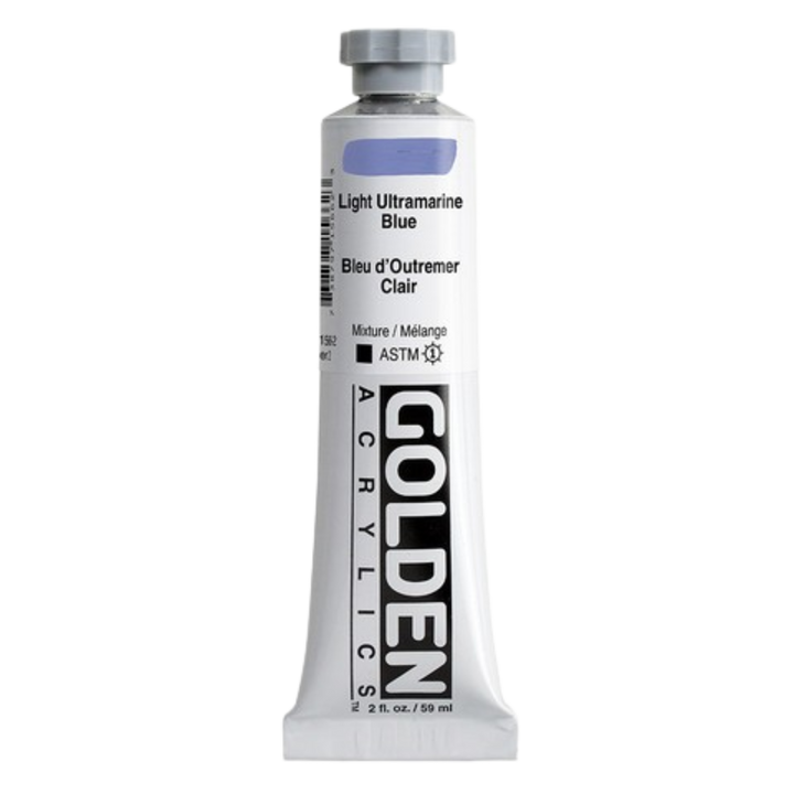Heavy Body Acrylic 2oz Light Ultramarine Blue