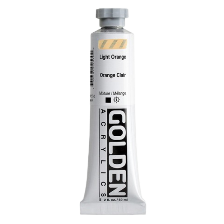 Heavy Body Acrylic 2oz Light Orange