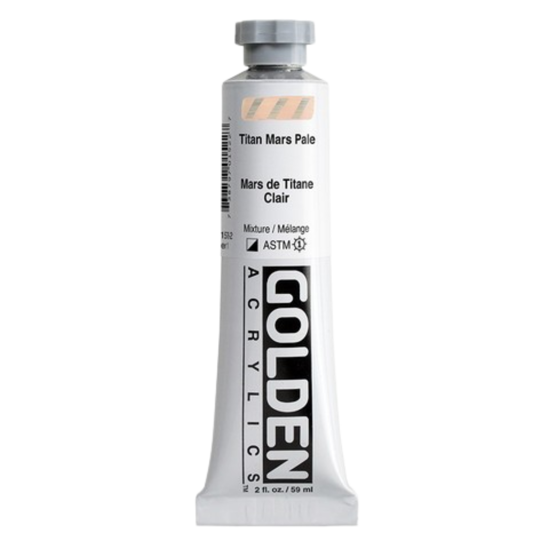 Heavy Body Acrylic 2oz Titan Mars Pale