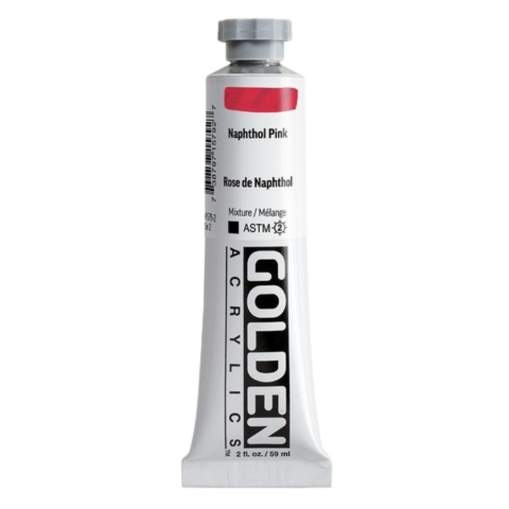 Heavy Body Acrylic 2oz Naphthol Pink
