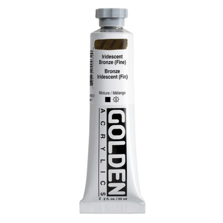 Heavy Body Acrylic 2oz Iridescent Bronze (fine)