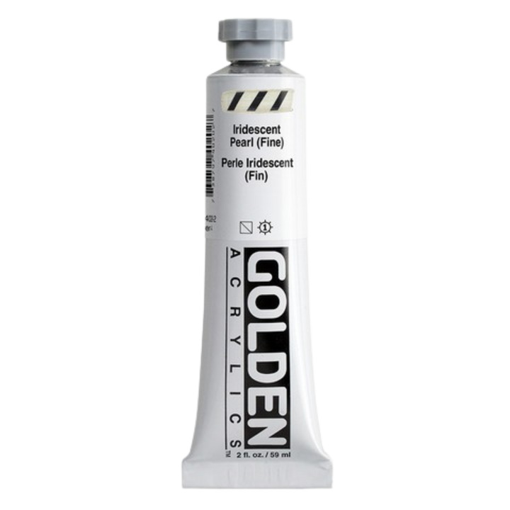 Heavy Body Acrylic 2oz Iridescent Pearl (fine)