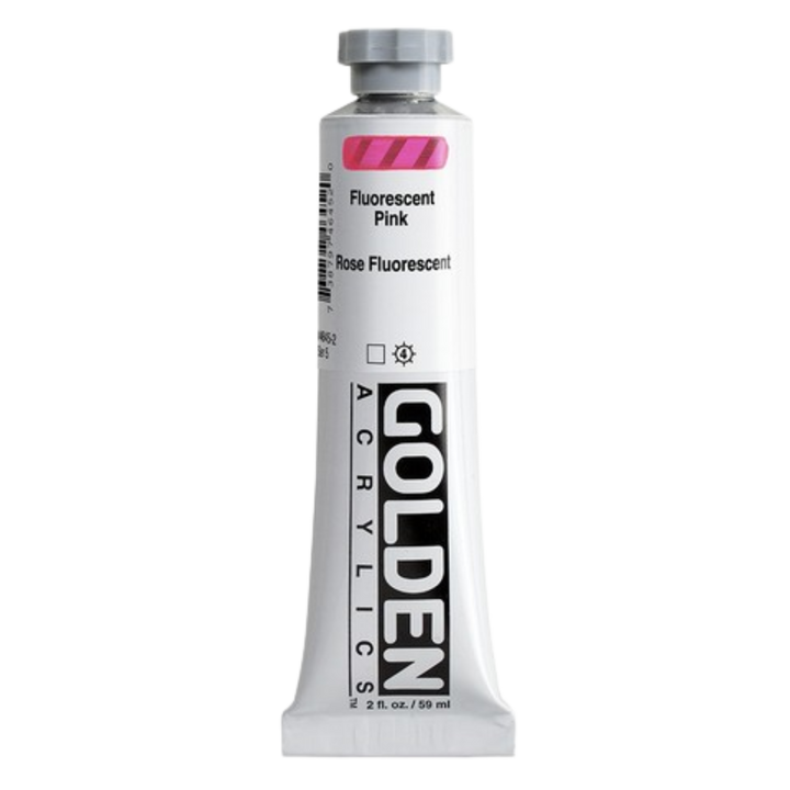 Heavy Body Acrylic 2oz Fluorescent Pink