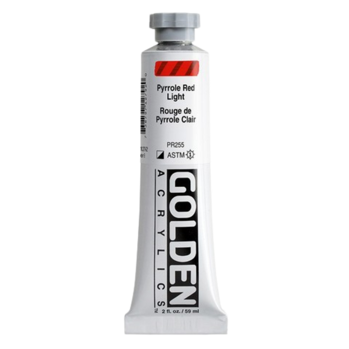 Heavy Body Acrylic 2oz Pyrrole Red Light