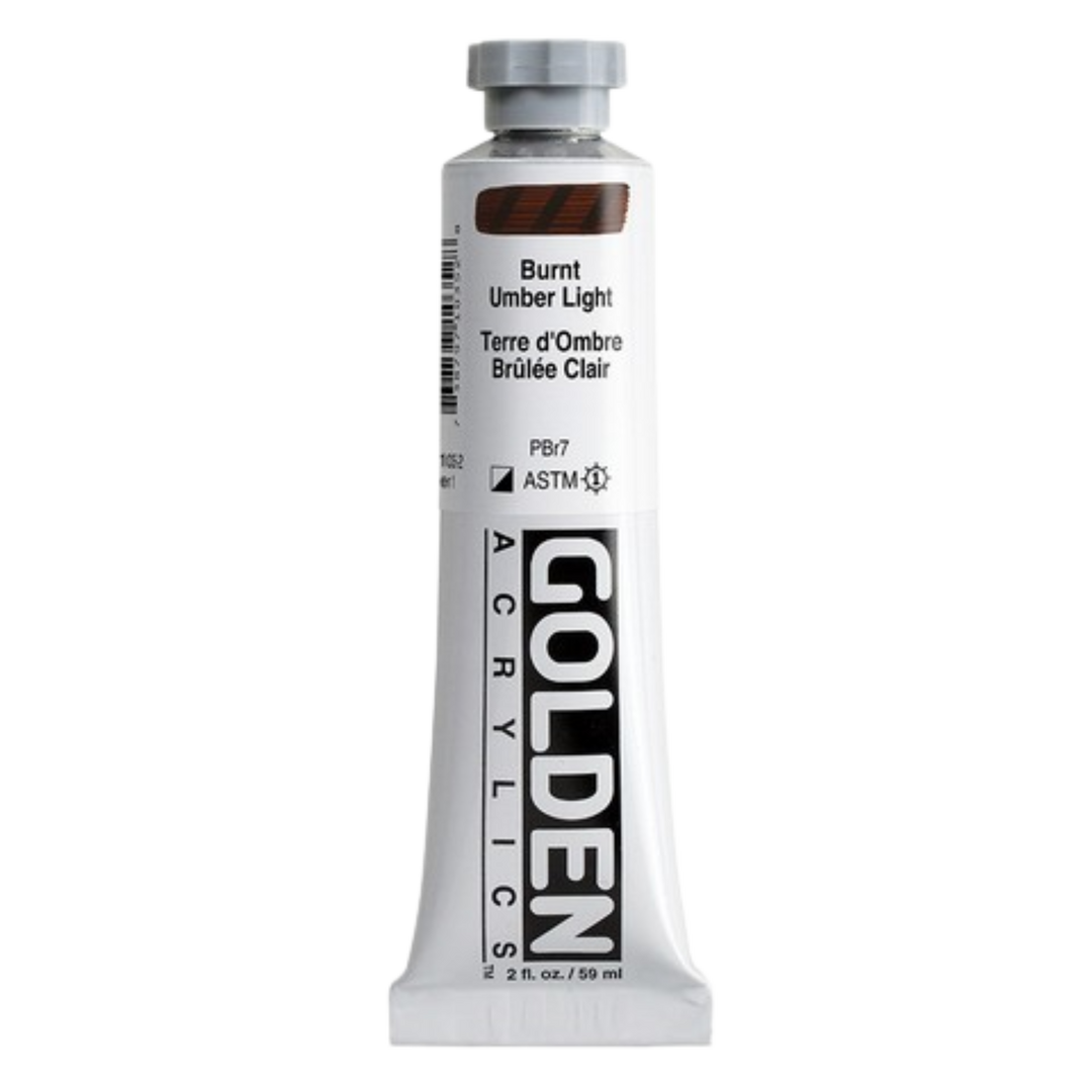 Heavy Body Acrylic 2oz Burnt Umber Light