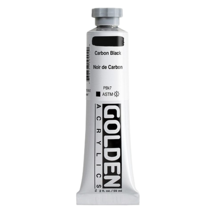 Heavy Body Acrylic 2oz Carbon Black
