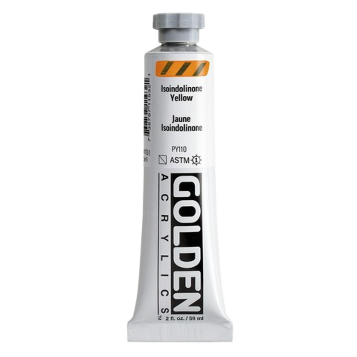 Heavy Body Acrylic 2oz Isoindolinone Yellow