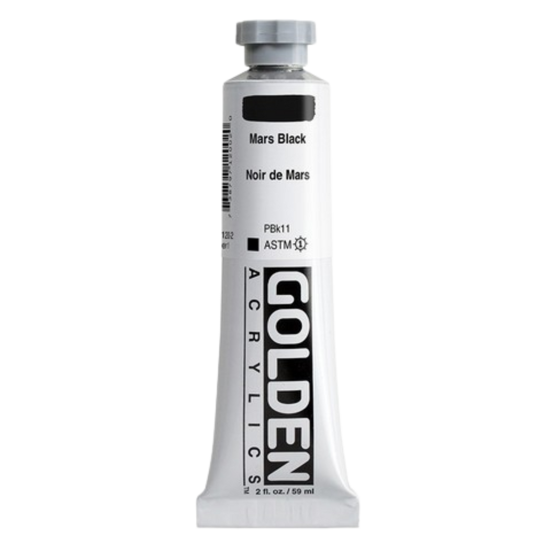 Heavy Body Acrylic 2oz Mars Black